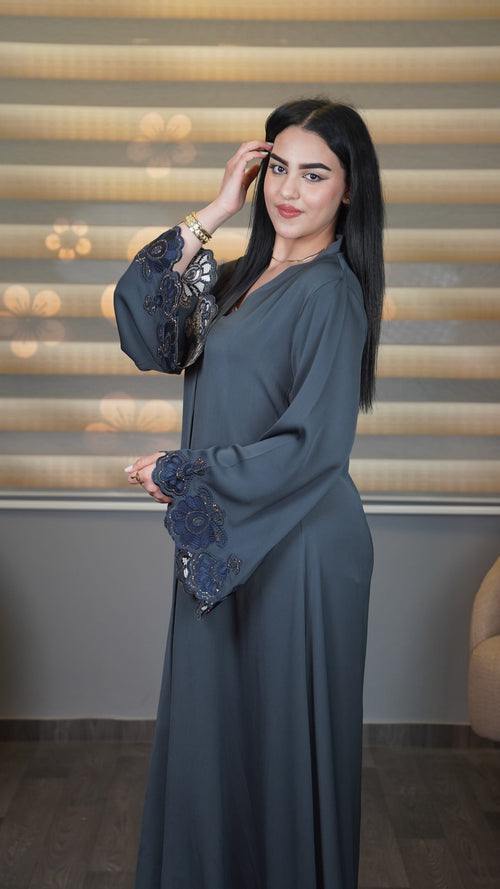 Abaya Strass Top Zoom – Élégance Suprême en Couleurs Envoûtantes