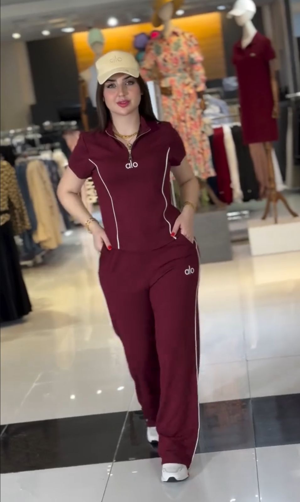 ✨ Survêtement de sport ALO, l'élégance et le confort en une seule tenue ✨ Tissu molleton lycra d'excellente qualité ✨