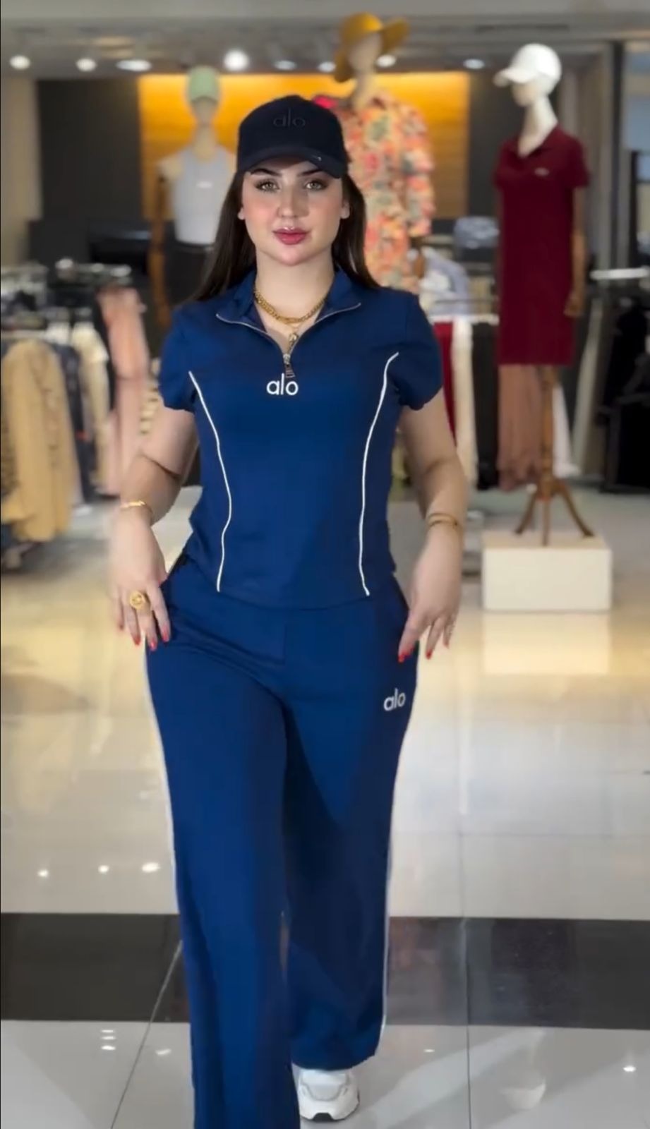 ✨ Survêtement de sport ALO, l'élégance et le confort en une seule tenue ✨ Tissu molleton lycra d'excellente qualité ✨