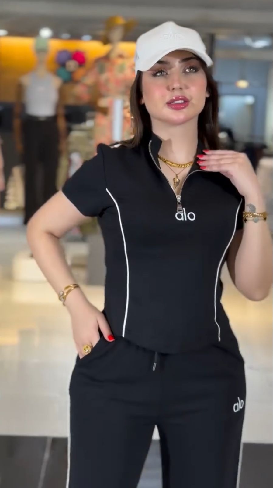 ✨ Survêtement de sport ALO, l'élégance et le confort en une seule tenue ✨ Tissu molleton lycra d'excellente qualité ✨